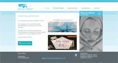 Desktop Screenshot of beautyinmotion.nl